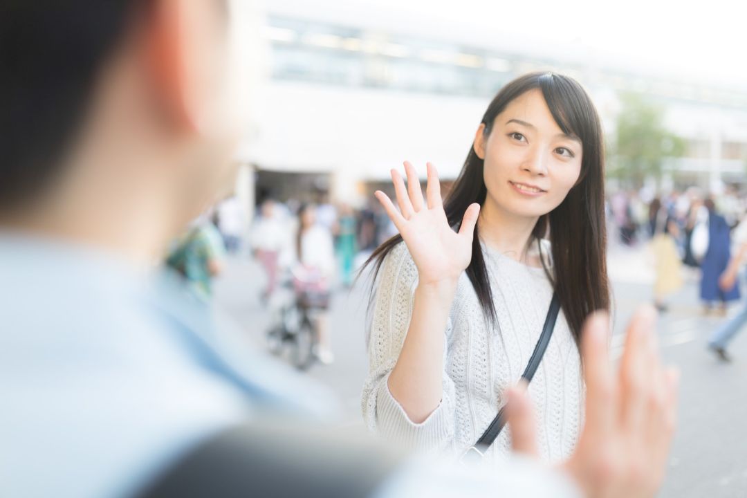 少しの時間でも会うようにする