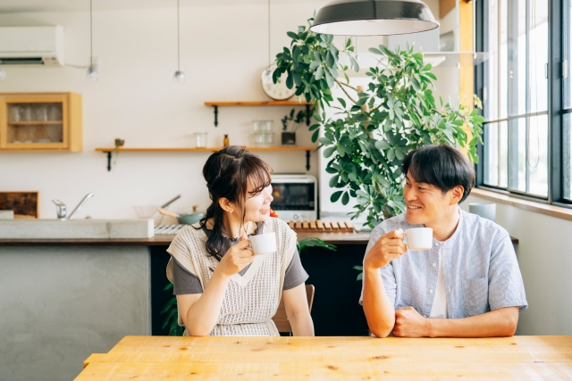 落ち着いた状態で話をする